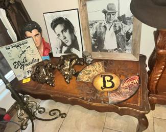 ELVIS & FRENCH COFFEE TABLE