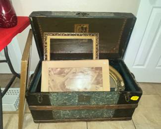 ANOTHER ANTIQUE TRUNK