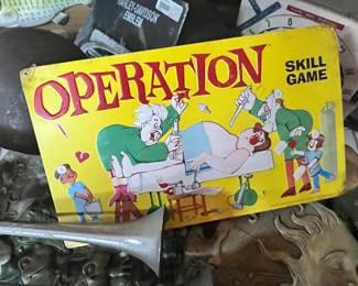 OPERATION GAME METAL SIGN