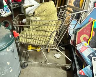 CHILD'S SHOPPING BUGGY FROM K-MART