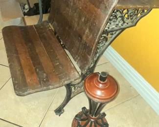 ANTIQUE SCHOOL DESK