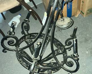 IRON CHANDELIER