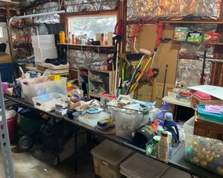 Garden tools, mix of everything