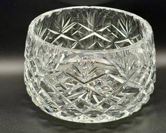 Stickered Crystal Clear Bowl Made In Poland
