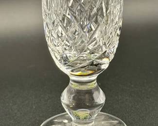 Stickered Waterford Donegal Cordial Glass
