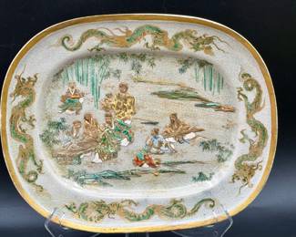 Chinese porcelain platter
