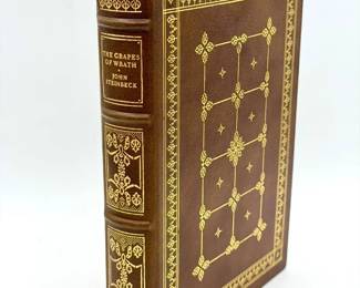 The Grapes of Wrath by John Steinbeck — Franklin Library Leatherbound Edition
