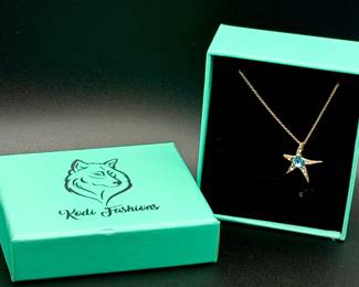 Signed Starfish Necklace
