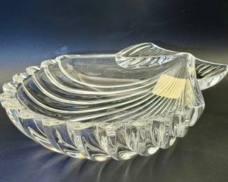 Stickered & Signed Marquis By Waterford Nautical Dish
