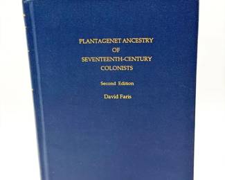 Plantagenet Ancestry of Seventeenth-Century Colonists (Second Edition)
