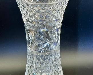 6” Waterford Crystal Glandore Vase
