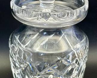 Crystal Sugar Bowl With Lid
