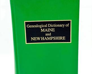Genealogical Dictionary of Maine and New Hampshire
