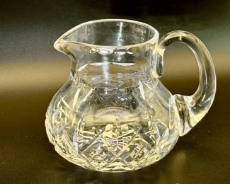 Small Crystal Pitcher 4”
