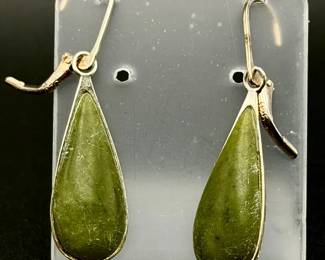 Sterling Silver Teardrop Earrings
