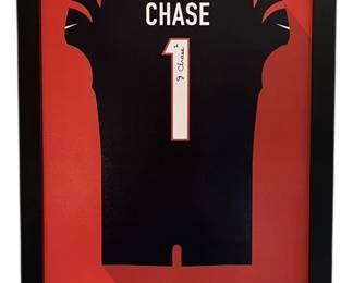 Sporticulture JaMarr Chase Signed Art 