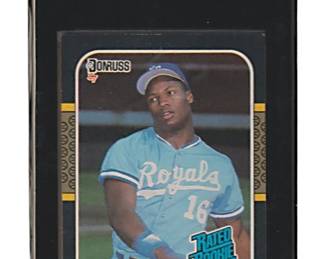 Bo Jackson 1987 Donruss Rated Rookie 