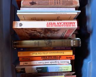 1 of 40 tubs of books