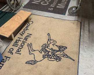 Rugs-several sizes of the light brown rug w/cowboy