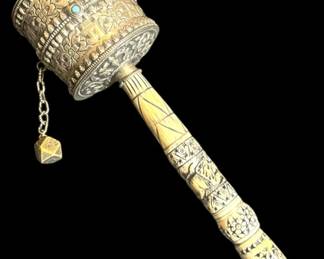 Tibetan Buddhist Prayer Wheel 