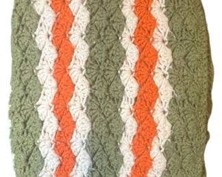 Vintage HandCrocheted Afghan 