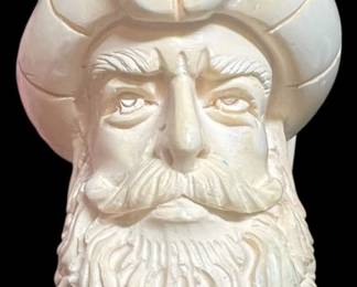 Vintage Carved Sultan Meerschaum Pipe 