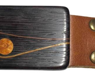 Artisan Woven Leather Belt Bundle 