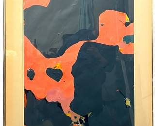 Vibrant Oversized Abstract Artwork 