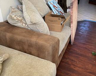 other end of sectional couch