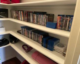 Blue Ray and DVD's