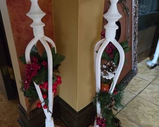 Tall candle holders