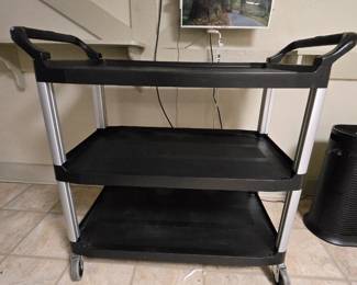 3 tier rolling cart