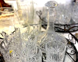 Large selection of barware