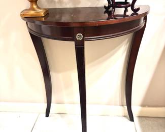 Vintage Bombay Company demi-lune table