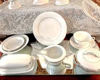 Noritake "White Hall"