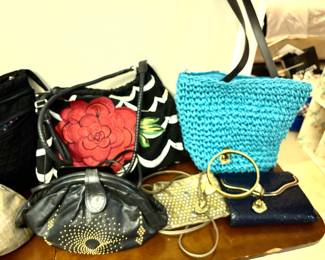 Assorted purses