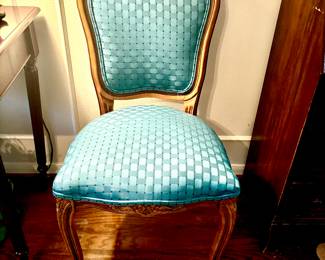 Elegant pair of Louis XV style chairs