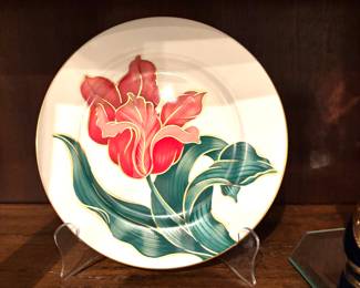 Fitz&Floyd "Tulip" lunch/dessert plates