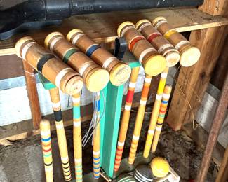 Croquet set