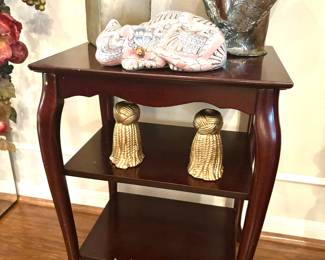 Vintage Bombay Company 3 tier side table
