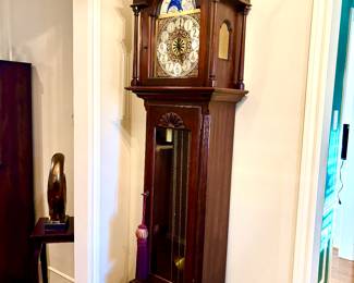 Vintage Ethan Allen grandfather clock