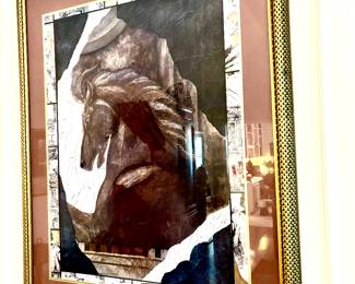 Dramatic large horse picture