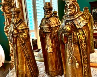 Large gold 3 wise men