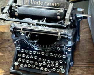 Vintage Underwood typewriter