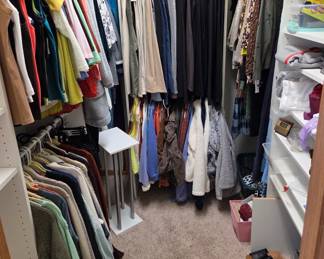 Lots of Ladies Designer Clothing, a lot still have tags never worn.