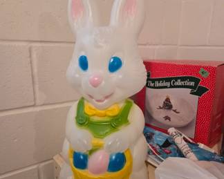 Vintage Easter bunny Blow mold!