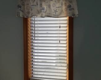 Window valances; blinds