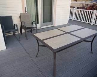 Patio dining set