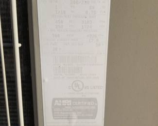 HVAC mfg. September 2016