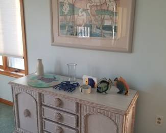 Sideboard; aquatic art & decor